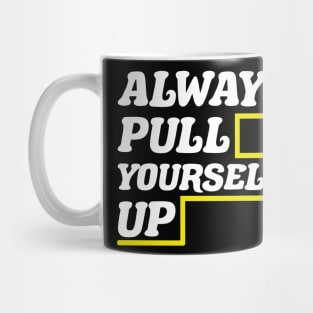 Calisthenics Saying Design Pull Up Mug